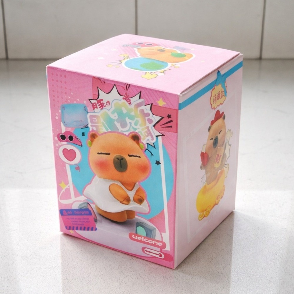 Capybara Mood Expression Blind Box Figure | Sealed Unopened Kawaii Desk Toy